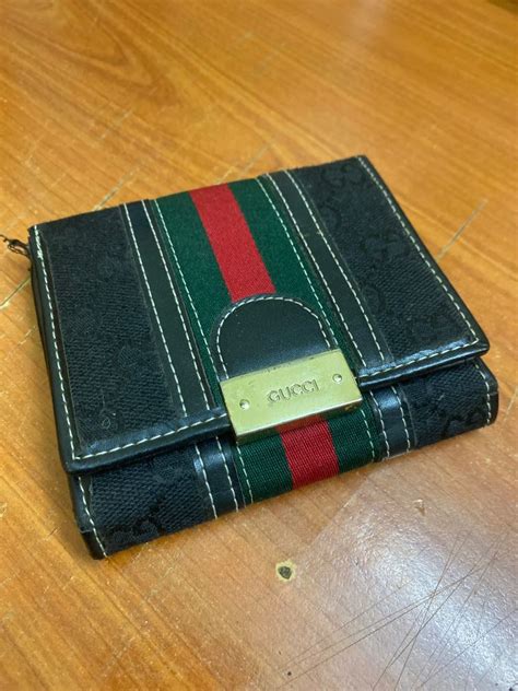 gucci la wallet|fake Gucci wallet.